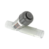 Georg Fischer 20mm Type 306 Translucent Line Strainer (FPM), Sch 80, PVC-U