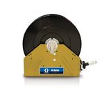 Graco 24P315 XD40™ Air/Water Bare Hose Reel, 25 mm (1 in.) Inlet, 25 mm X 15 m (1 in. X 50 ft.) Capacity, NPT, Yellow