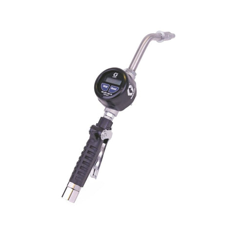 Graco 25C903 EM8 Electronic Manual Oil/Antifreeze Meter – Rigid Extension – 13 mm (1/2 in.) Inlet – NPT