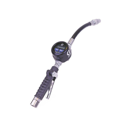 Graco 25C918 EM20 Electronic Manual Oil/Antifreeze Meter – Flexible Extension – 19 mm (3/4 in.) Inlet – NPT