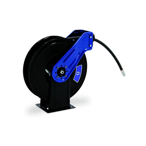 Graco XDL6DB XDX™ 20 Air/Water/Antifreeze/WWS Bare Hose Reel, 13 mm (1/2 in.) Inlet, 13 mm X 15 m (1/2 in. X 50 ft.) Capacity, NPT, Truck/Bench Mount, Metallic Blue