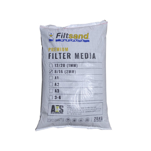 Filtsand Australia Premium Filter Gravel, 3-6mm, 20kg Bag