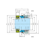 MS-BRS Balanced Cartridge Mechanical Seal – Single & Double Configuration