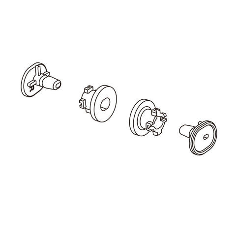 Vanguard PRP-G4-HTHBUT Vanguard G4 Visor Buttons (2 Pack)