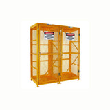 PRATT PSGC16F-FP Forklift Gas Cylinder Storage Cage - 16 Cylinder (Flat Packed)