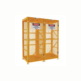 PRATT PSGC16F Forklift Gas Cylinder Storage Cage - 16 Cylinder Capacity