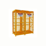 PRATT PSGC18V-FP Vertical Gas Cylinder Storage Cage - 18 x G-Size (Flat Packed)