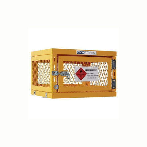 PRATT PSGC1A-FP Aerosol Storage Cage - 42 Can Capacity (Flat Packed)