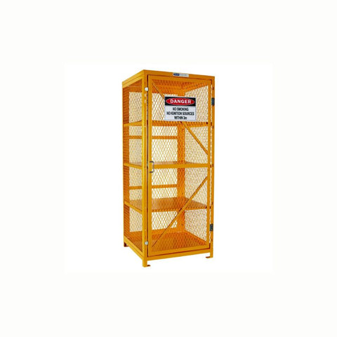 PRATT PSGC8A-FP High-Capacity Aerosol Storage Cage - 400 Cans (Flat Packed)