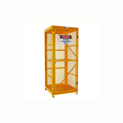 PRATT PSGC8F-FP Forklift Gas Cylinder Storage Cage - 8 Cylinder (Flat Packed)