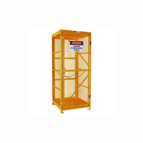 PRATT PSGC9V-FP Vertical Gas Cylinder Storage Cage - 9 x G-Size (Flat Packed)
