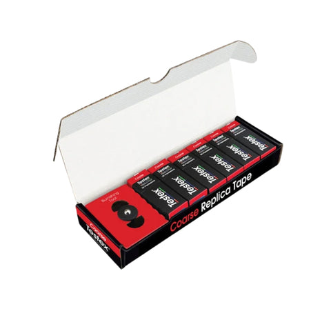 Testex RTC6 Replica Tape Coarse Grade – 6 × 50 pc with Burnishing Tool