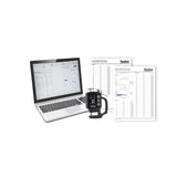 Testex RTKIT Digital Micrometer Kit Certified with replica tape (Set of 3) and Burnishing Tools