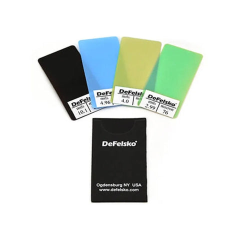 Testex STDRTSHIMS Precision Plastic Shim for Testex Micrometer (Set of 4)