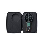 Testo 417 Set 2 Digital 100 mm Vane Anemometer Kit with Funnels & Flow Straightener