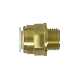 John Guest 15mm x 1/2” BSPT Brass Male Adaptor