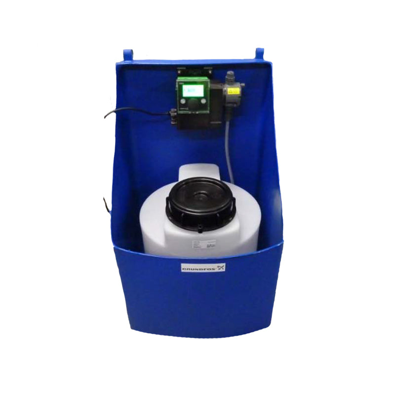Compact Dosing System Grundfos DSB Compact Chemical Dosing Station with 7.5 L/h pump 40 L ...