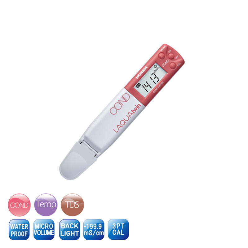 LAQUAtwin Compact Conductivity/Temp/TDS Meter (EC33) - Parkway Process Solutions