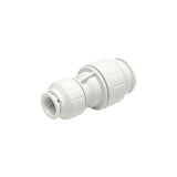John Guest 15mm x 10mm Reducing Straight Connector - White