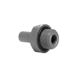 John Guest 3/8" x 1/4" Stem Adaptor (BSP Thread) - Grey Acetal