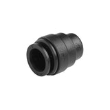 John Guest 12mm Metric Acetal Black End Stop