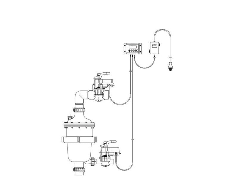 Waterco MultiCyclone Auto Purge System, with 2 actuators - Parkway Process Solutions
