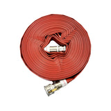 Sunnyflo Red 50 mm Layflat Hose Assembly with Type C & E Camlock Couplings