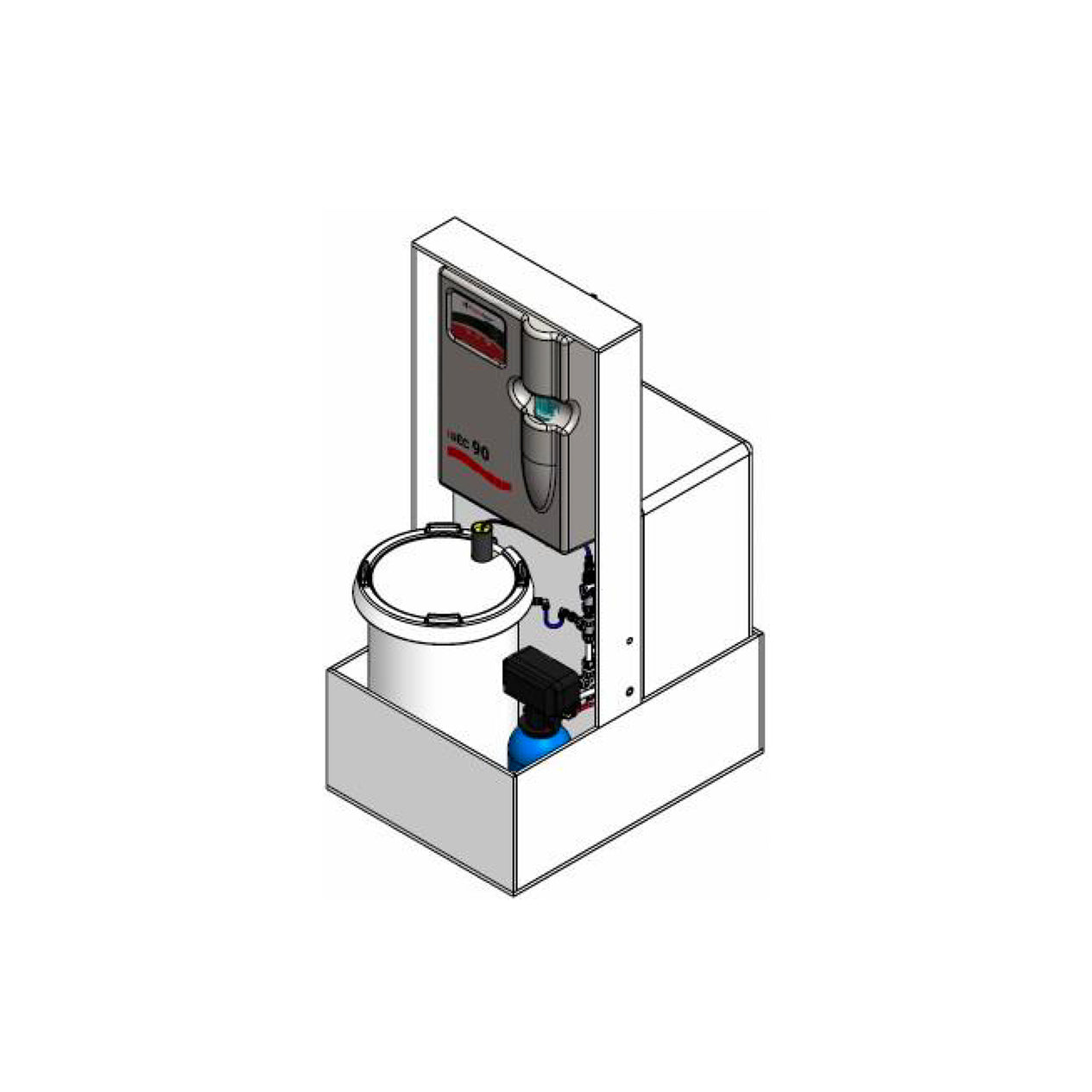 Gaffey Hyprolyser iSEC Skid-II 90 g/h Electro-Chlorination System (240V)