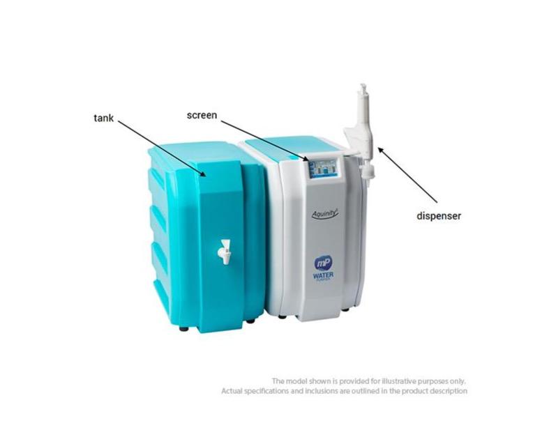 membraPure Aquinity² P35 (Analytical Model) - Pure (Type II) & Ultrapure (Type I) Water, Base Unit