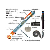 Myron L Ultrapen PT4 Free Chlorine Equivalent/Temperature Pocket Tester Meter