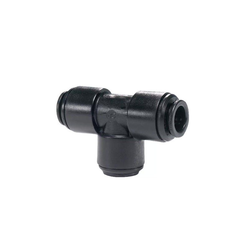 John Guest 15mm Metric Acetal Black Equal Tee