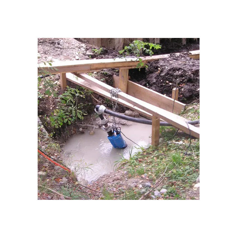 Tsurumi KTZE33.7 Submersible 3.7kW 3-Phase Automatic Drainage Pump (900L/Min Max Flow)