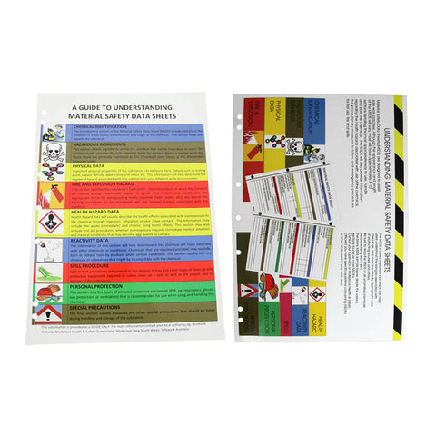 Msds Box File Plastic SDS/MSDS Wall Mount File Box for storing Safety Data Sheets ...