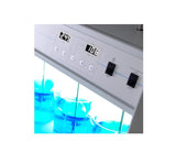 JLT6 VELP 6 Jar Flocculator - digital controls, LED display & illuminated back panel - Parkway Process Solutions