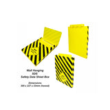 Plastic SDS/MSDS Wall Mount File Box for storing Safety Data Sheets (with Instruction Card) - Parkway Process Solutions