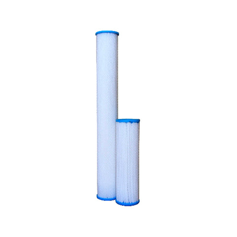 Watermart 10" WCSP Pleated Polyester Sediment Cartridge, 2.5" diameter, 0.35 micron
