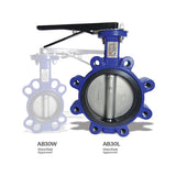 AVFI 200 mm (DN200) Butterfly Valve - Table E, Lugged Type