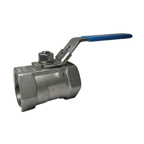 AVFI 20 mm (DN20) V1 (1 Piece) Ball Valve - Stainless Steel, Lever Operated