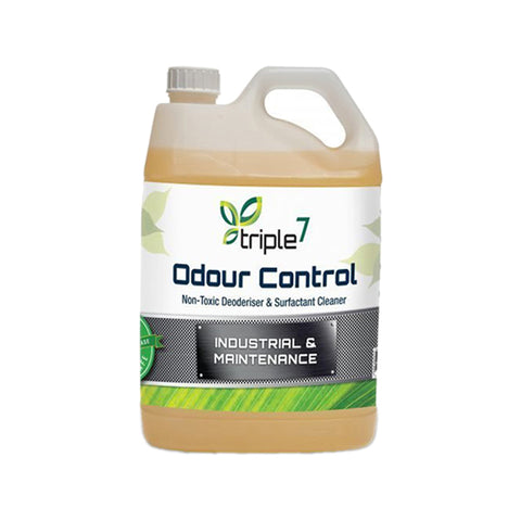 Triple7 Odour Control, Non-Toxic Surfactant Cleaner & Deodoriser, 5 L
