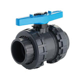 FIP 100 mm (DN100), Easyfit VEELV 2-Way PVC-U Ball Valve, EPDM Seals, Solvent Weld Connections