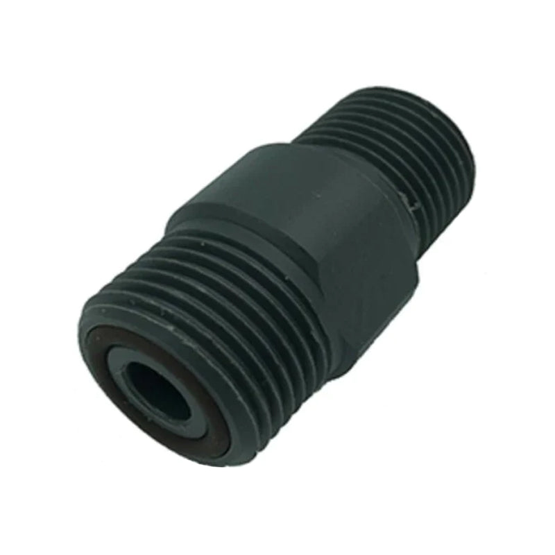 Grundfos Threaded Adapter, DN8 Male Thread to 1/2&quot; BSP Male PVC 