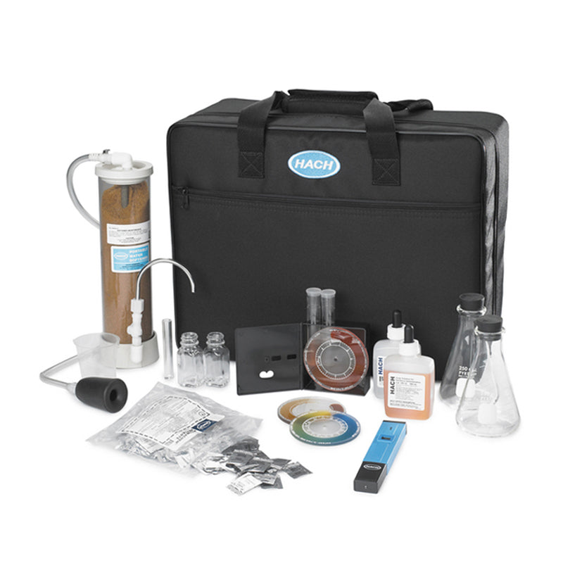 Hach AD-16E Deluxe Water Conditioning Demonstration Test Kit Compact Bag