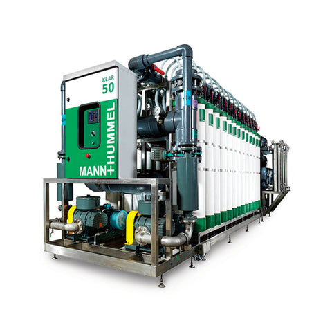 Klar K50-08UA Mann+Hummel 75 m³/h Ultrafiltration System, with 50 x AQUADYN® UA860 UF Modules