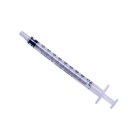 1 mL Luer Slip PP Syringe - Individual