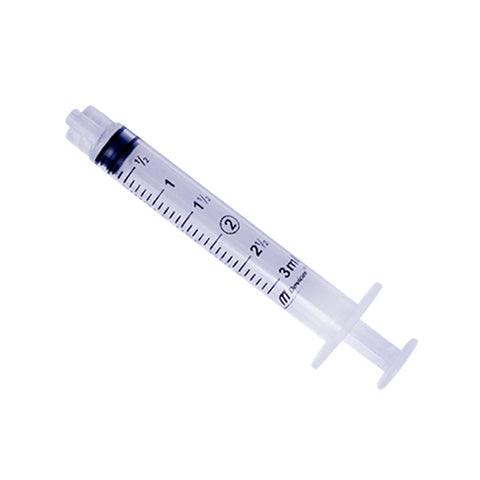 3 mL Luer Lock PP Syringe - Individual