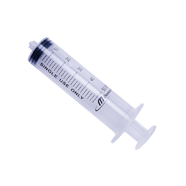 50 mL Luer Lock PP Sampling Syringe - Box of 40