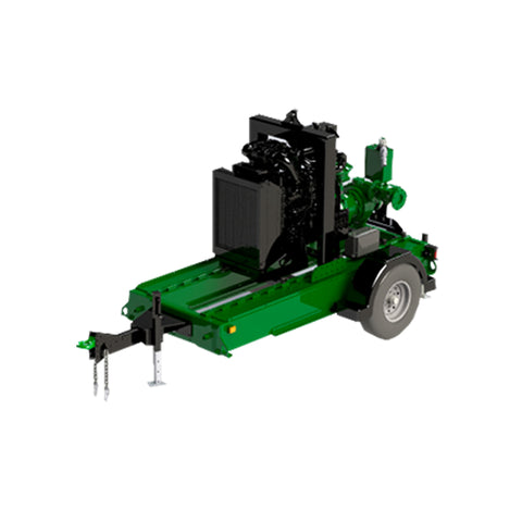 Pioneer Prime Diesel-Driven Centrifugal Pump Trailer Package (429 m³/h max flow)