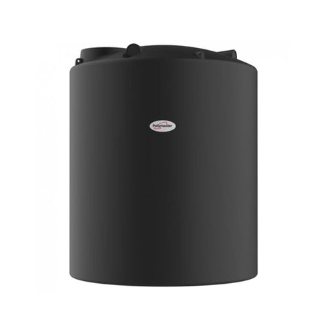 Polymaster 5,000 L PolyChoice Water Tank, Smooth Wall Round Tank (Colour: Monument)