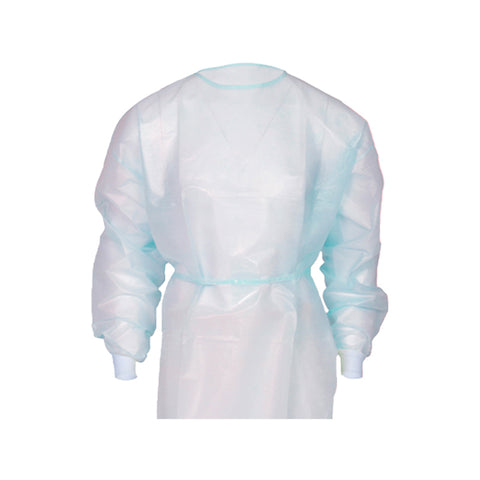 Disposable Level-2 Lab Gown (10 Pack), Water & Splash Resistant, TGA Approved, One-Size-Fits-All
