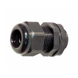 12 mm Black Nylon IP68 Cable or Tube Gland, suits 4.5 - 7.8 mm Tube Diameter